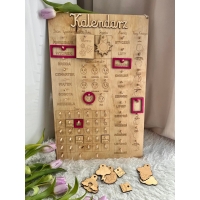 Drewniany Kalendarz (wzór 6)