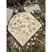 Drewniane Mrowisko – Edukacyjna Przygoda w Świecie Mrówek! (zestaw niemalowany)