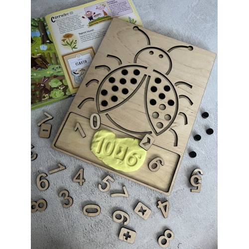 "Biedronka"-taca do nauki liczenia