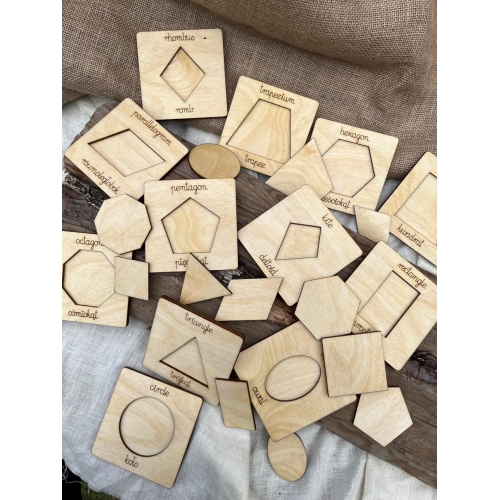 Układanki-dopasowywanie kształtów