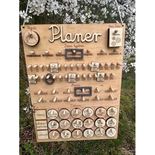 Planer (kalendarz +tablica zadań)