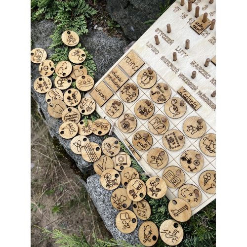 Planer (kalendarz +tablica zadań) wzór 2