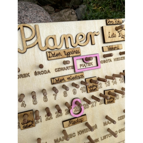 Planer (kalendarz +tablica zadań) wzór 2