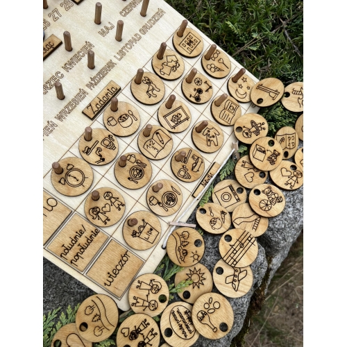 Planer (kalendarz +tablica zadań) wzór 2