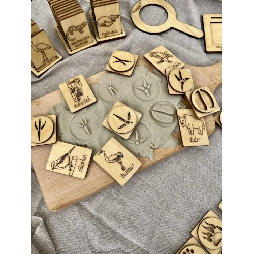 Drewniane stemple 