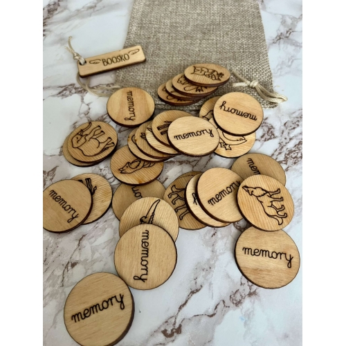 Gra Memory "Zwierzęta" (15 Par )