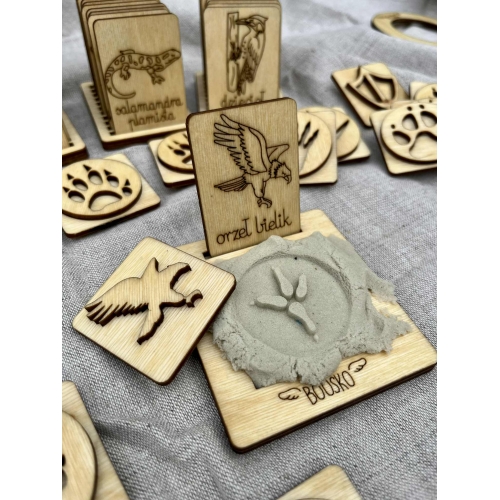 Drewniane stemple 