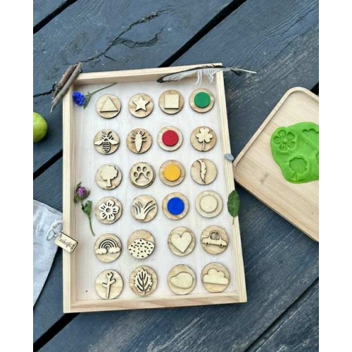 Zestaw żetonów Szukajek- dom i dwór (48 żetonów)