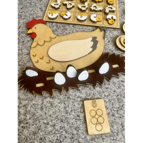 Drewniany Zestaw Edukacyjny 