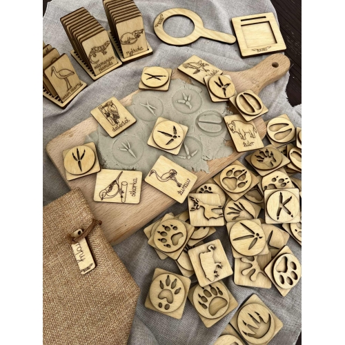 Drewniane stemple 