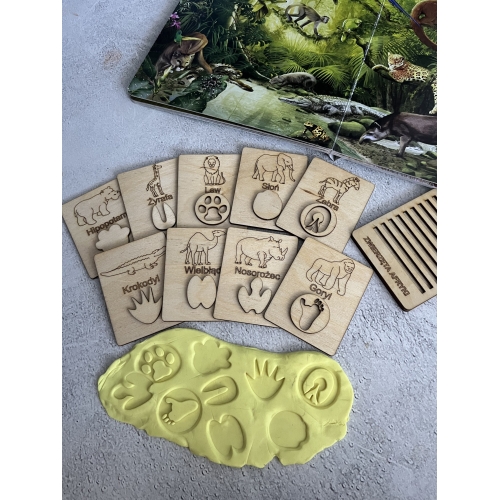 Drewniane karty tropy  