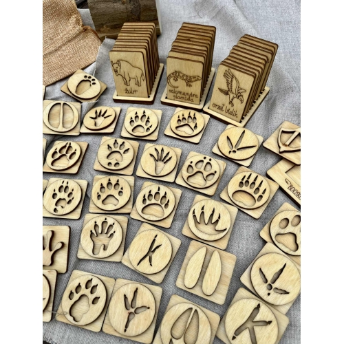 Drewniane stemple 