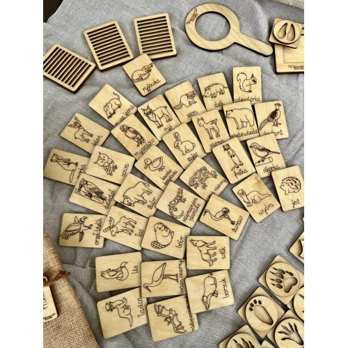 Drewniane stemple 
