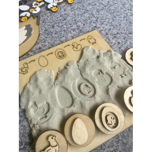 Drewniany Zestaw Edukacyjny 