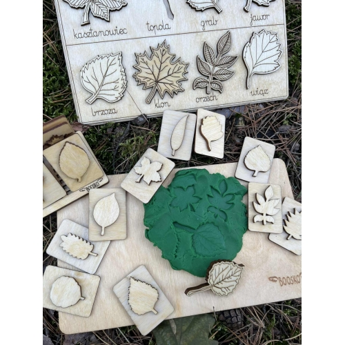 Drewniana układanka 