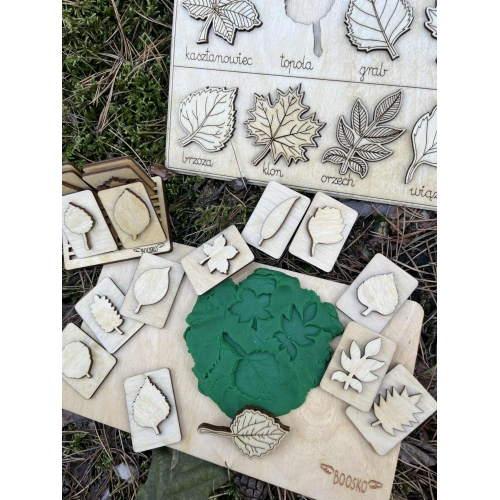 Drewniana układanka 