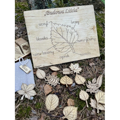 Drewniana układanka 