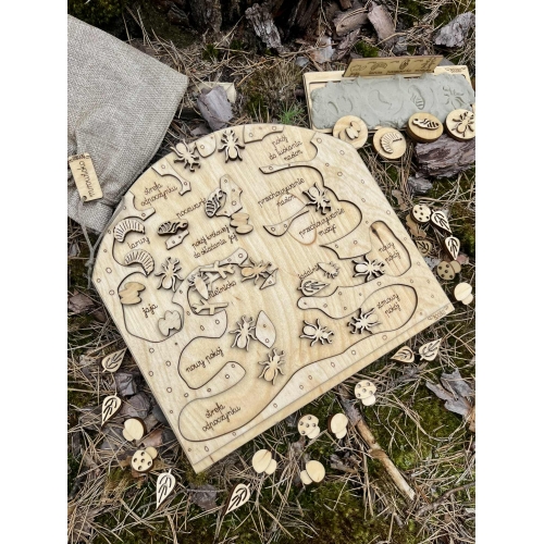 Drewniane Mrowisko – Edukacyjna Przygoda w Świecie Mrówek! (zestaw niemalowany)