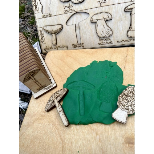 Drewniana układanka 