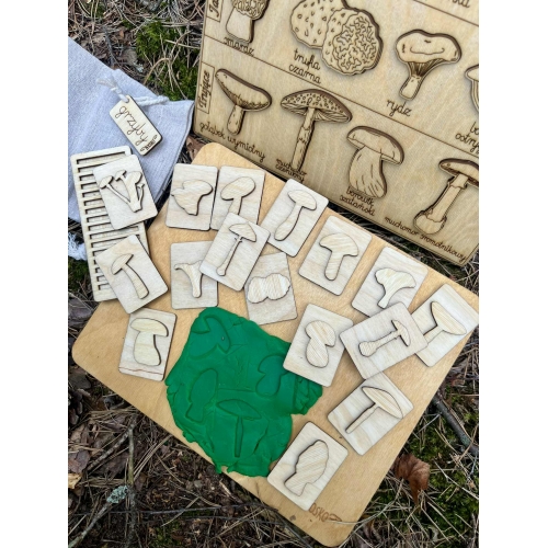 Drewniana układanka 