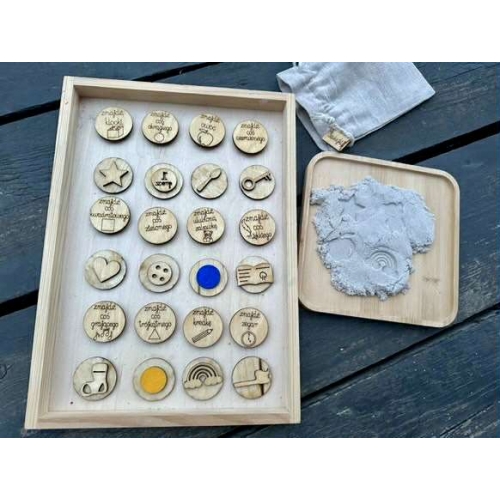 Zestaw żetonów Szukajek- dom i dwór (48 żetonów)