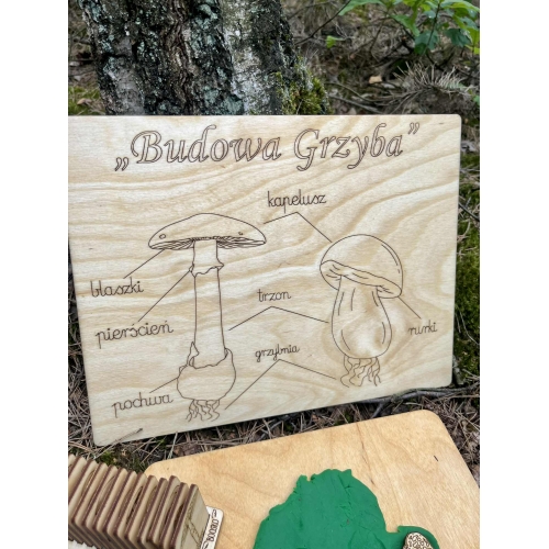 Drewniana układanka 