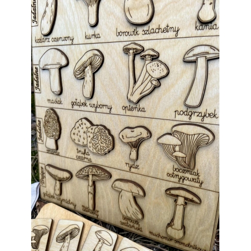 Drewniana układanka 