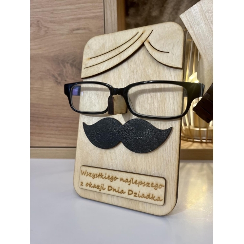 Zestaw stojaków na okulary ( damski+męski)