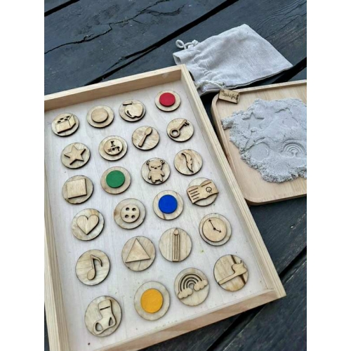 Zestaw żetonów Szukajek- dom i dwór (48 żetonów)