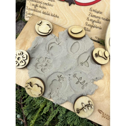 Drewniana układanka – Budowa jabłka