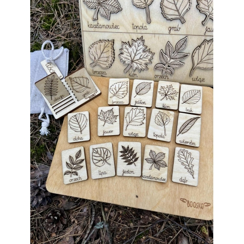 Drewniana układanka 