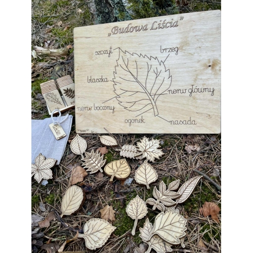 Drewniana układanka 