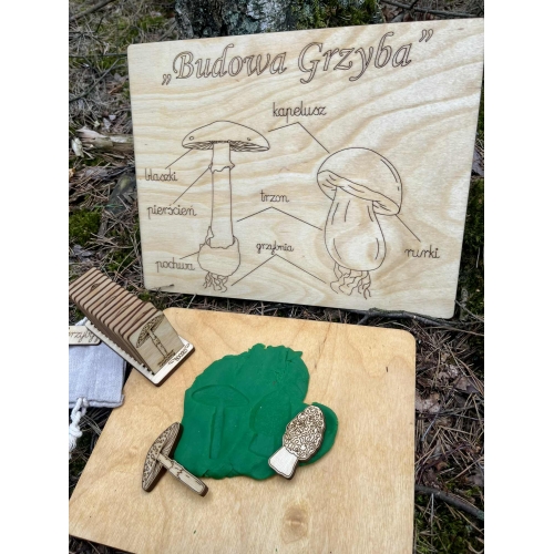 Drewniana układanka 