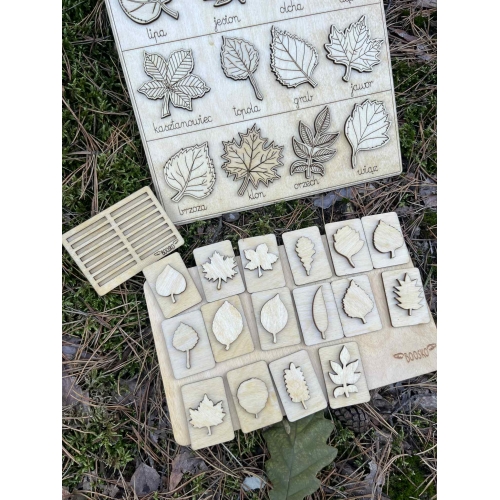 Drewniana układanka 