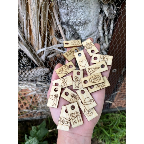 Drewniany Kalendarz ( wzór 3C )