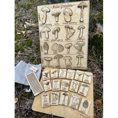 Drewniana układanka 