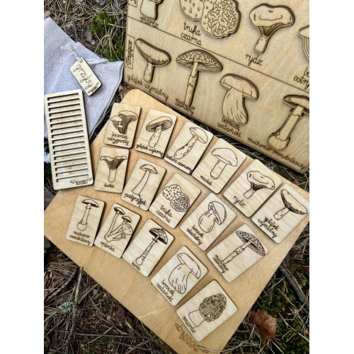 Drewniana układanka 