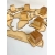 Drewniane tace kontynenty+49 kafelków z rysunkiem zwierzaka i jego tropem